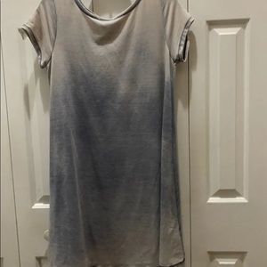 "Thyme + Honey" Women Blue Dress. Size: Medium